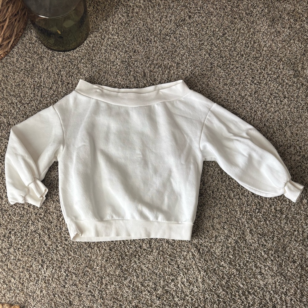 H&M off the shoulder sweatshirt